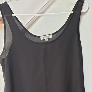 Black tank blouse